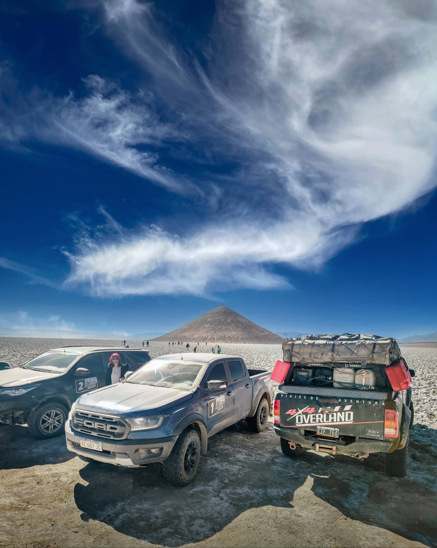 La 4x4 contra el cielo